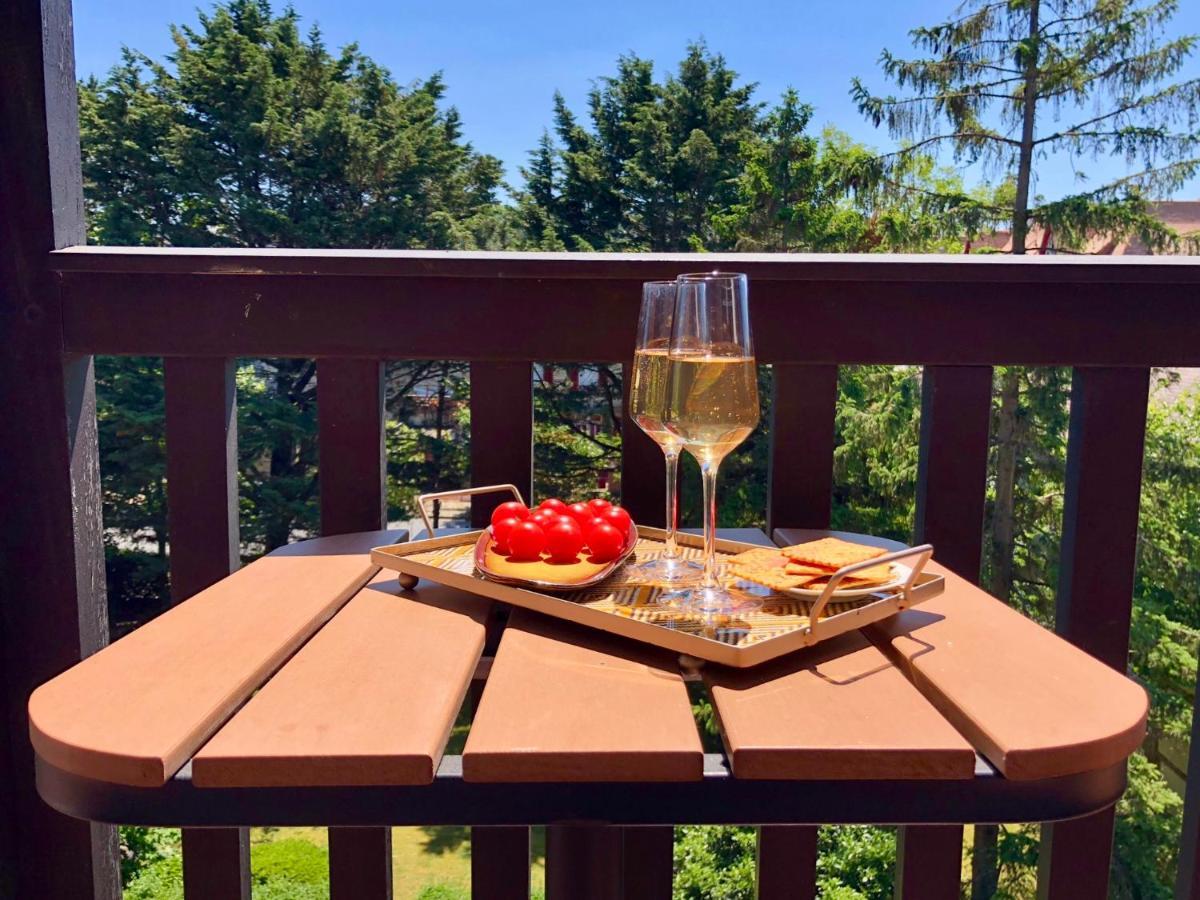 Beau Studio Terrasse Vue Jardin - A 2 Pas De La Mer Deauville Dış mekan fotoğraf